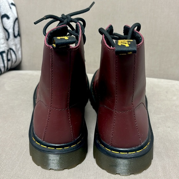 Dr. Martens Oxblood Luana Combat Boots Size 41 EU, 9 W, 8 M in EUC - Picture 3 of 11